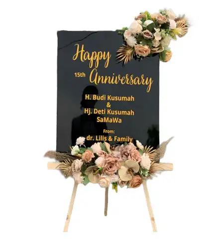 Papan Bunga Akrilik Laranganlor